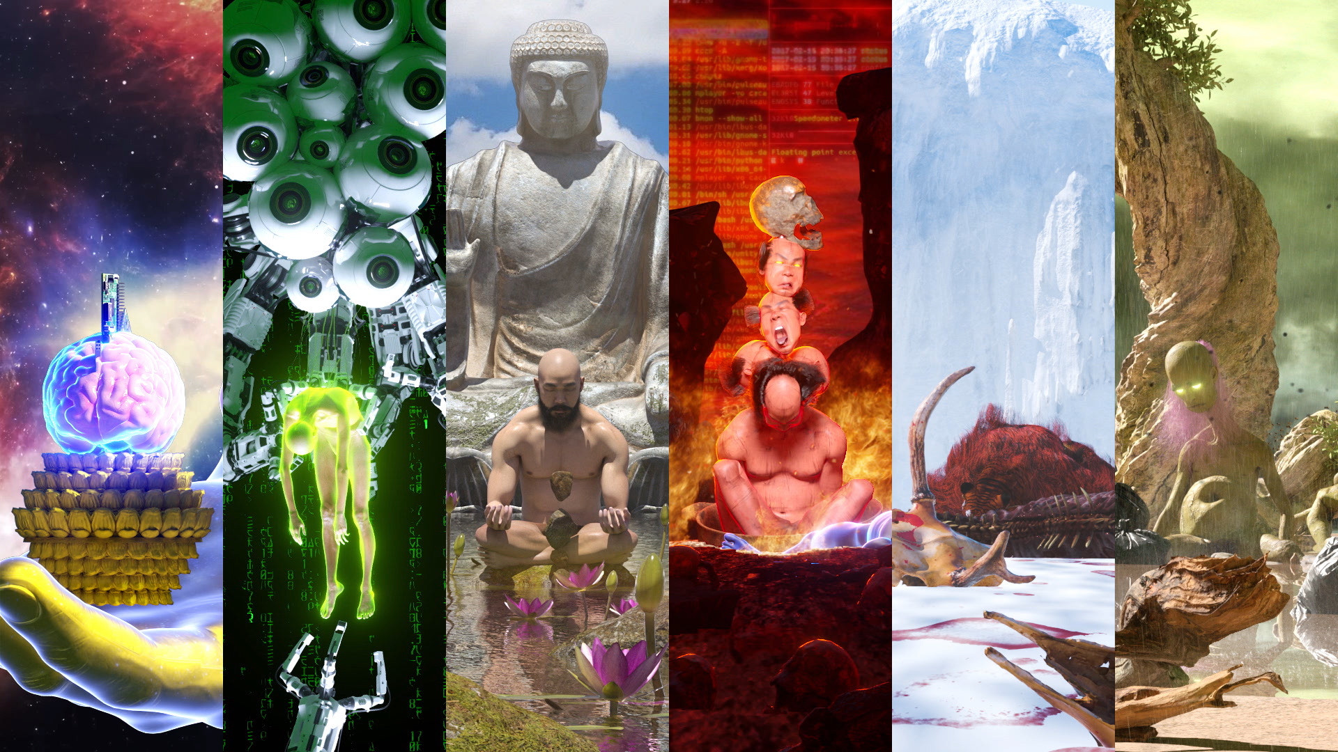 The Six Realms of Reincarnation 작품 이미지, 2023