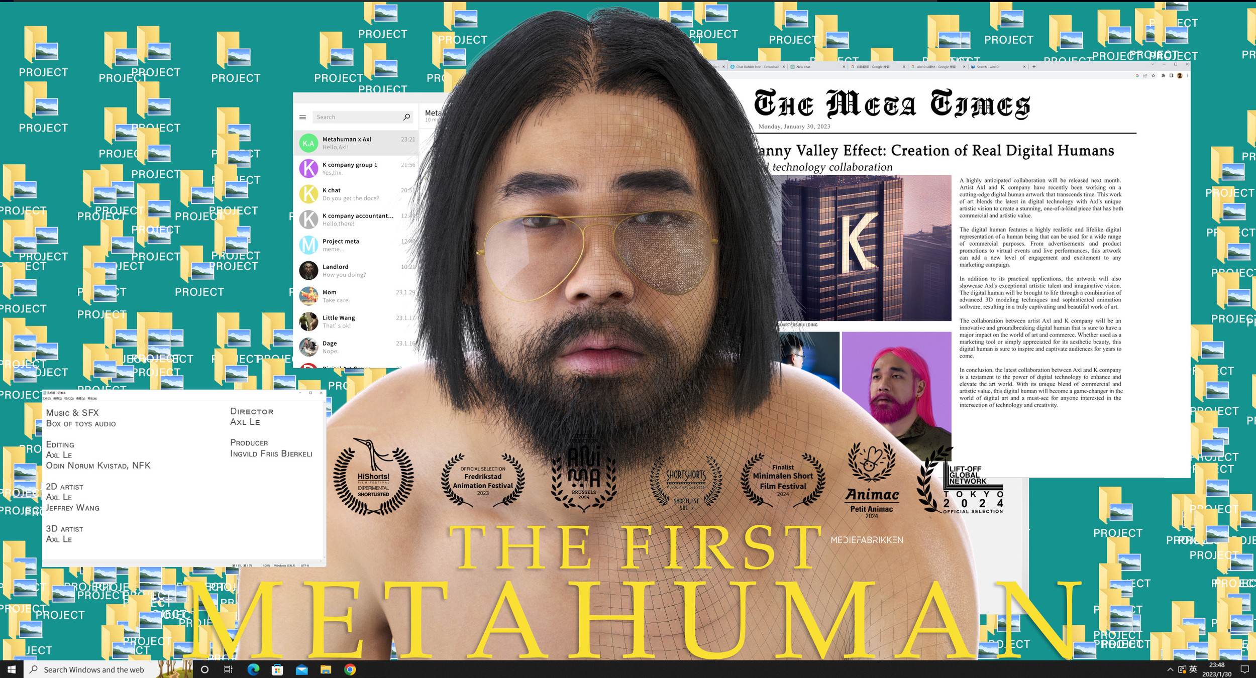 The First Metahuman 작품 이미지, 2023